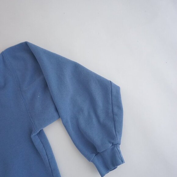 Vintage M&C Sportswear Blue w Daisy Dove Heart Star Crewneck Sweater Xl - Picture 5 of 11